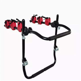 Multifunctional Car Bicycle Rack for 3 Bicycles, Aluminum, Black