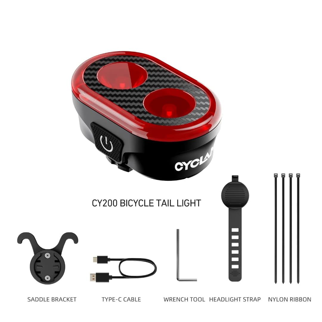 Cyclami CY200 Smart Brake Sensor Tail Light