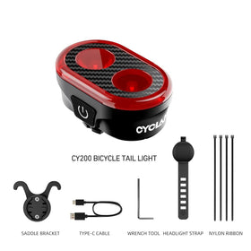 Cyclami CY200 Smart Brake Sensor Tail Light