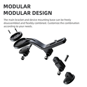 Bicycle Computer Holder Mount All in one Bike handelbar Mount