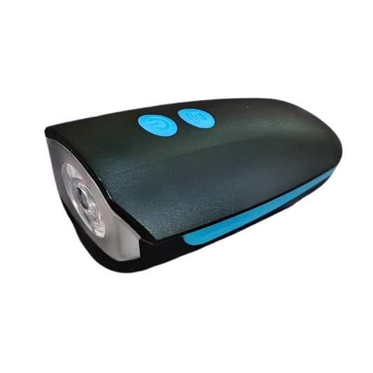 Bicycle Front Light with Electric Horn 250LM