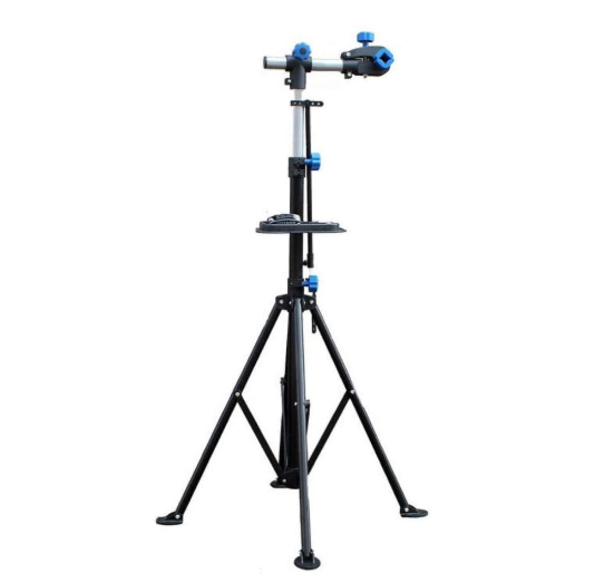 Bicycle Repair Stand: Heavy-Duty Metal Frame, Stable Pedestal Base