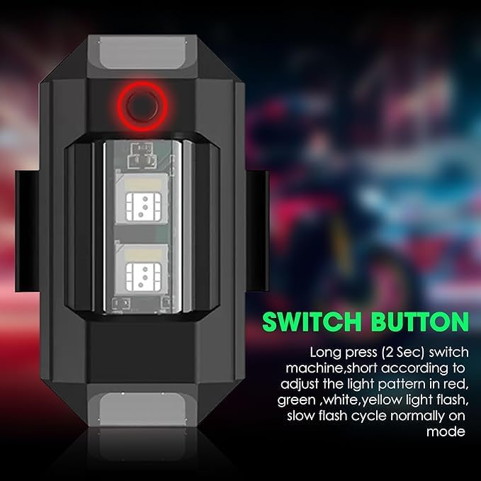 Rechargeable LED Bike Strobe Light