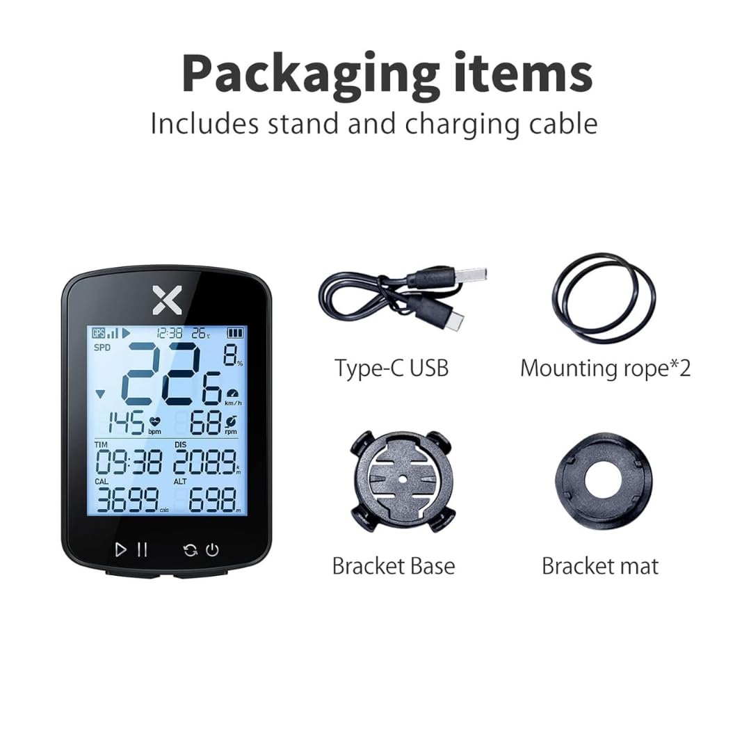 XOSS G2+ GPS Bike Computer Wireless