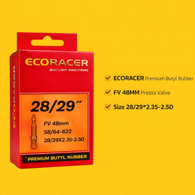 Ralson ECORACER Bicycle Tube 28/29 * 2.10-2.50 | Presta Valve 48mm, 60mm & 80mm