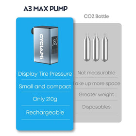 Cyclami A3 Max Mini Electric Bike Pump 150 PSI