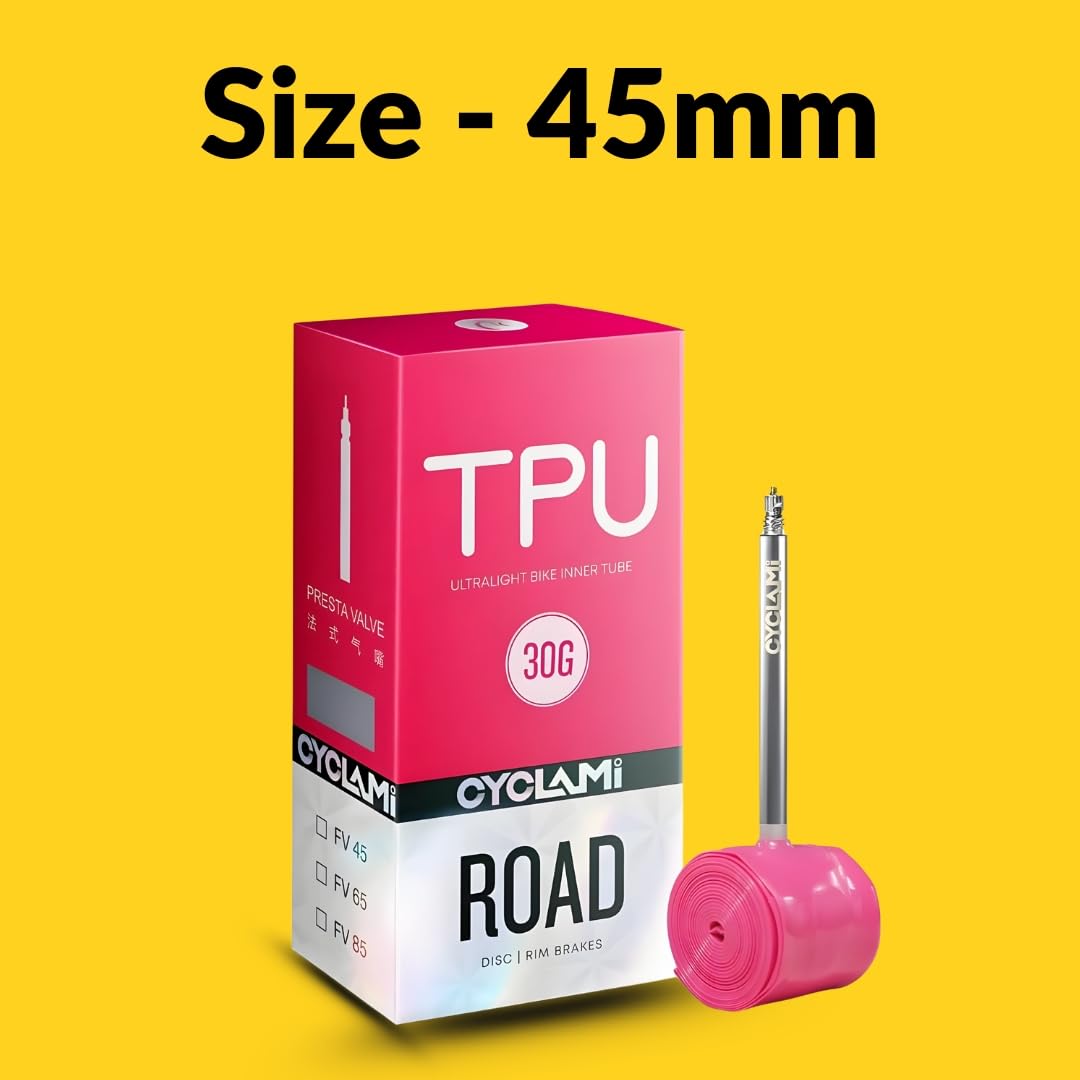 Cyclami Ultra-Light 30g TPU Bicycle Tube 700x18-32C