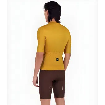 Santini Ready To Ride Unisex Jersey-Ochre
