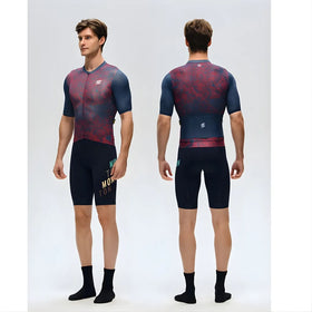 Monton Topography Jersey-Crimson Navy