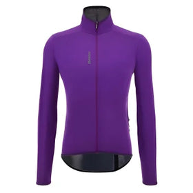 Santini Magic Unisex Packable Waterproof Jacket-Purple