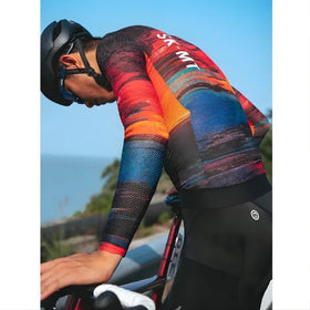 Skull Monton Sunset Long Sleeve Jersey