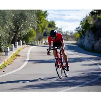 Santini Eco Sleek Bengal Jersey-Red