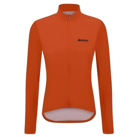 Santini Ready To Ride Unisex Wind Jacket-Rust