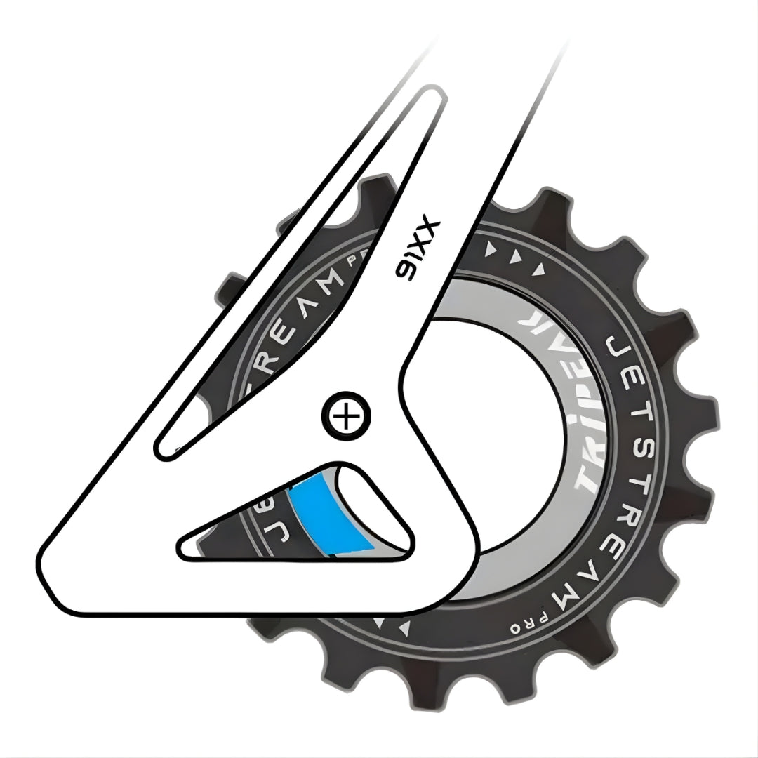 Tripeak Oversize Pulley Kit 12/18T Ceramic Bearing (Shimano DuraAce91 11-Spd)-Gold