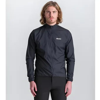 Santini Ventus Wind Jacket-Black
