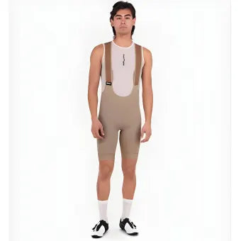 Santini Ready To Ride Bibshorts-Cappuccino