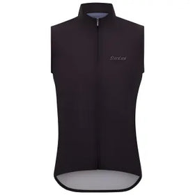 Santini Ready To Ride Unisex Wind Vest-Black