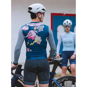 Monton Lifestyle Ribon Bibshorts-Dark Grey