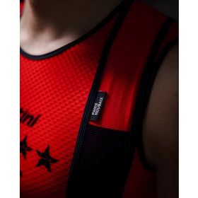 Santini TDF Paris Roubaix Enfer Du Nord Bibshorts-Black