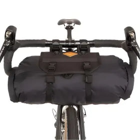 Restrap Handlebar Bag-Black/Orange (Small)
