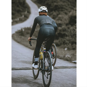 Monton Wmn Moto Summer Bibtights-Black
