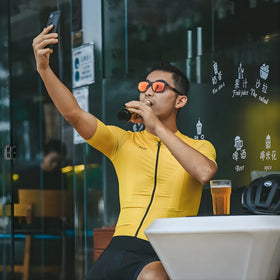 Skull Monton Beer Jersey-Yellow