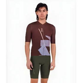 Santini Note Jersey-Chocolate