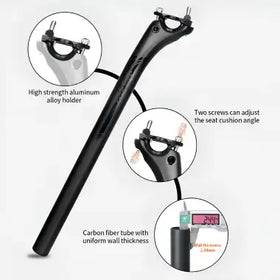 TOSEEK High Modulus Carbon bicycle Seatpost