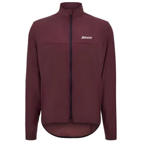 Santini Ventus Wind Jacket-Burgundy