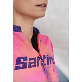 Santini Wmn Forza Training Jersey-Atomic Orange