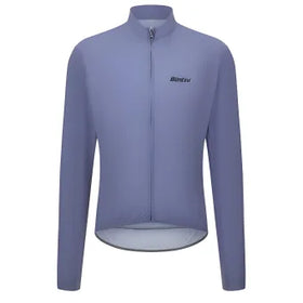 Santini Ready To Ride Unisex Wind Jacket-Light Blue