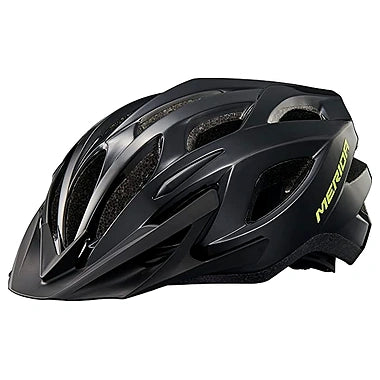 Merida Helmet Charger KJ201-Y-1 Matt Black Shiny Black 53-58CM