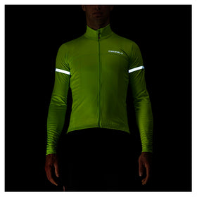 FONDO 2 JERSEY (WINTER)-ELECTRIC LIME/SILVER REFLEX