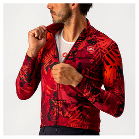 UNLIMITED THERMAL JERSEY (WINTER)-BORDEAUX/PRO RED