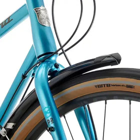 Kona Dr.Dew Hybrid Bike-Blue