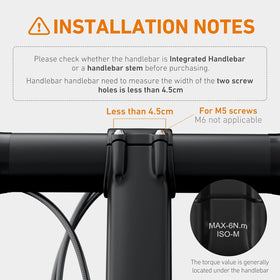 S16 Out Front Mount for Bicycle Computer Handlebar Extension Holder