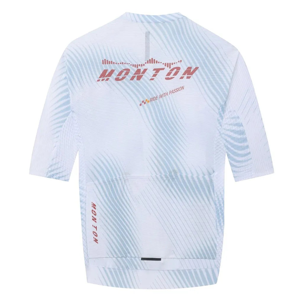 Monton Shadow Fade Jersey-White