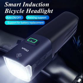 Cyclami X7 Smart Bicycle Front Light, 2600mAh USB Charging LED Headlight