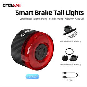 Smart Bicycle CY120 Rear Light with Brake Sensing