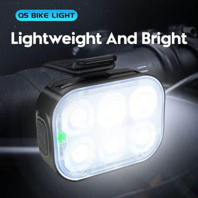 Q5 USB Rechargeable Bicycle Front & Back Light Combo