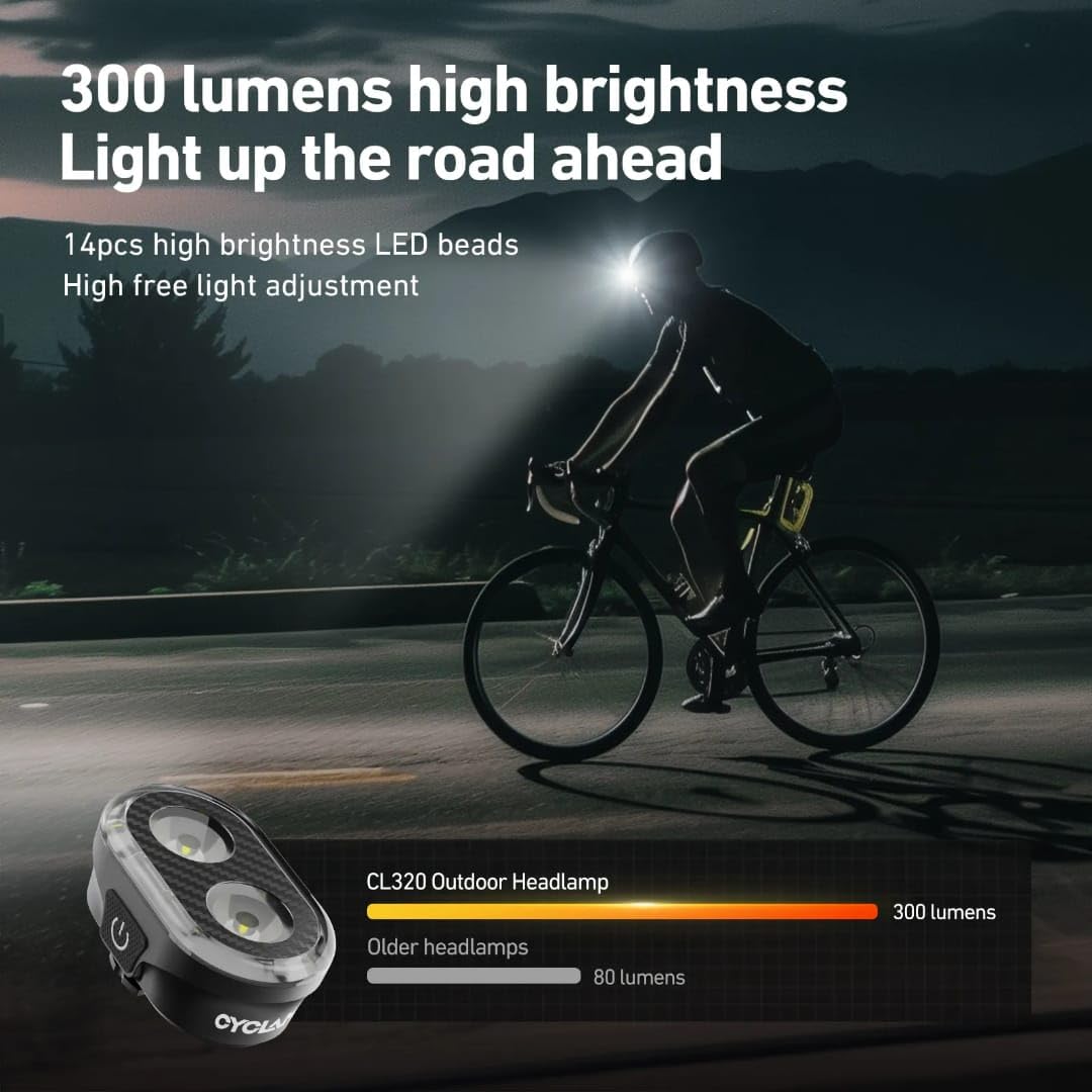 Cyclami 300 Lumen Rechargeable Bicycle Front Light