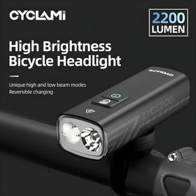 Cyclami 2200 Lumen LED Bicycle Front Light