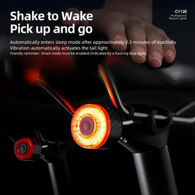 Smart Bicycle CY120 Rear Light with Brake Sensing