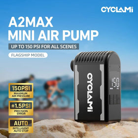 Cyclami A2 Max 150PSI Mini Electric Bike Tire Pump (Black)