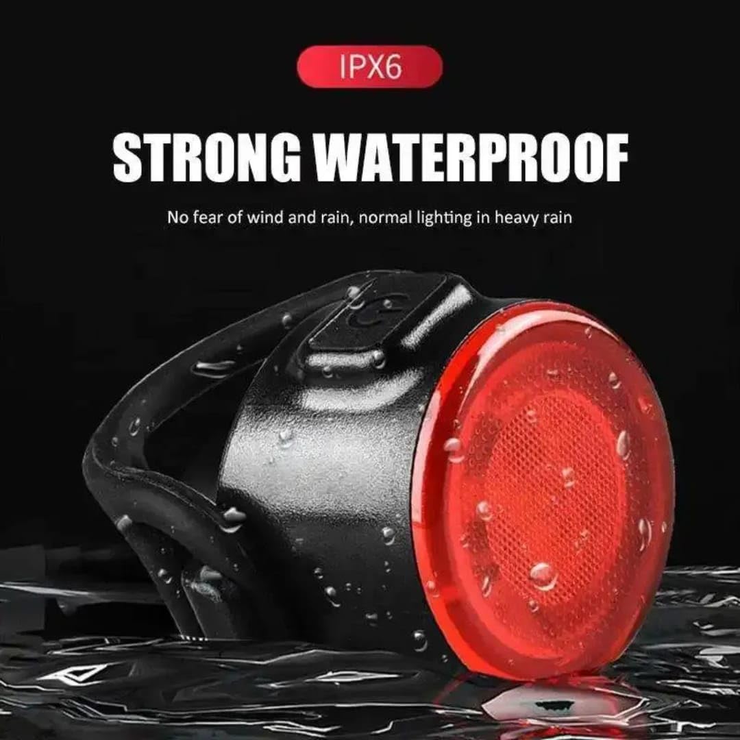 Q2 USB Rechargeable Bicycle Light Combo Front & Rear LED