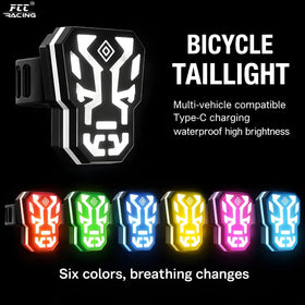 Bicycle Tail Light with Multiple Lighting Modes