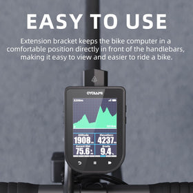 Cyclami M5 Bicycle Computer Out Front Mount Compatible with Garmin Edge