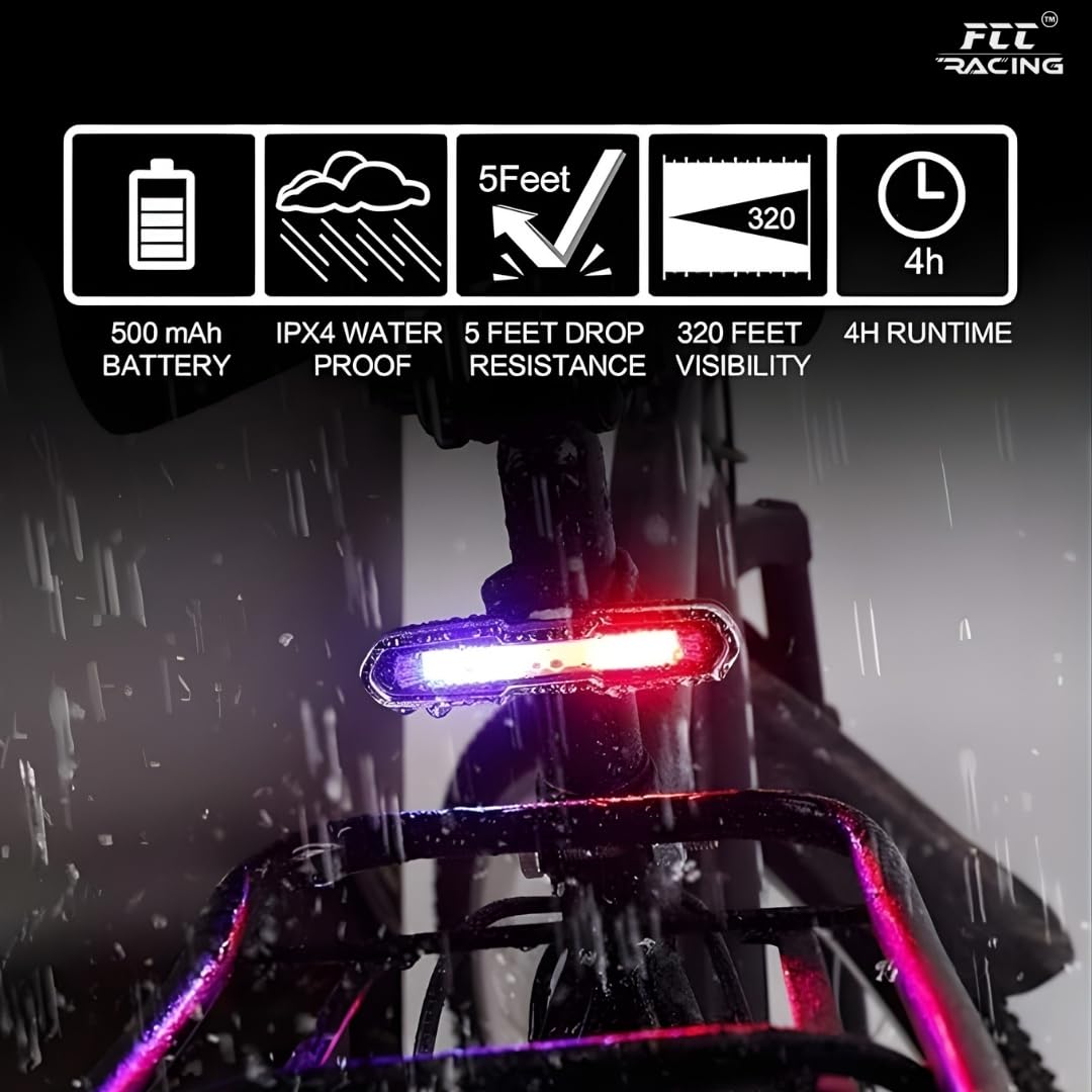 Bicycle Police Mode Tail Light