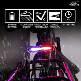 Bicycle Police Mode Tail Light