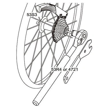 IceToolz 09C3 Shimano Cassette Lockring Tool